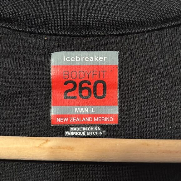 Icebreaker Merino 1/4 Zip Pullover Large - Picture 2 of 6